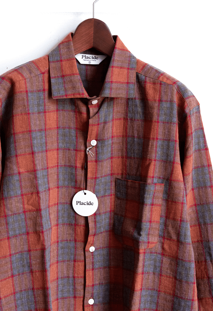 Placide Cotton Linen Classic Shirt