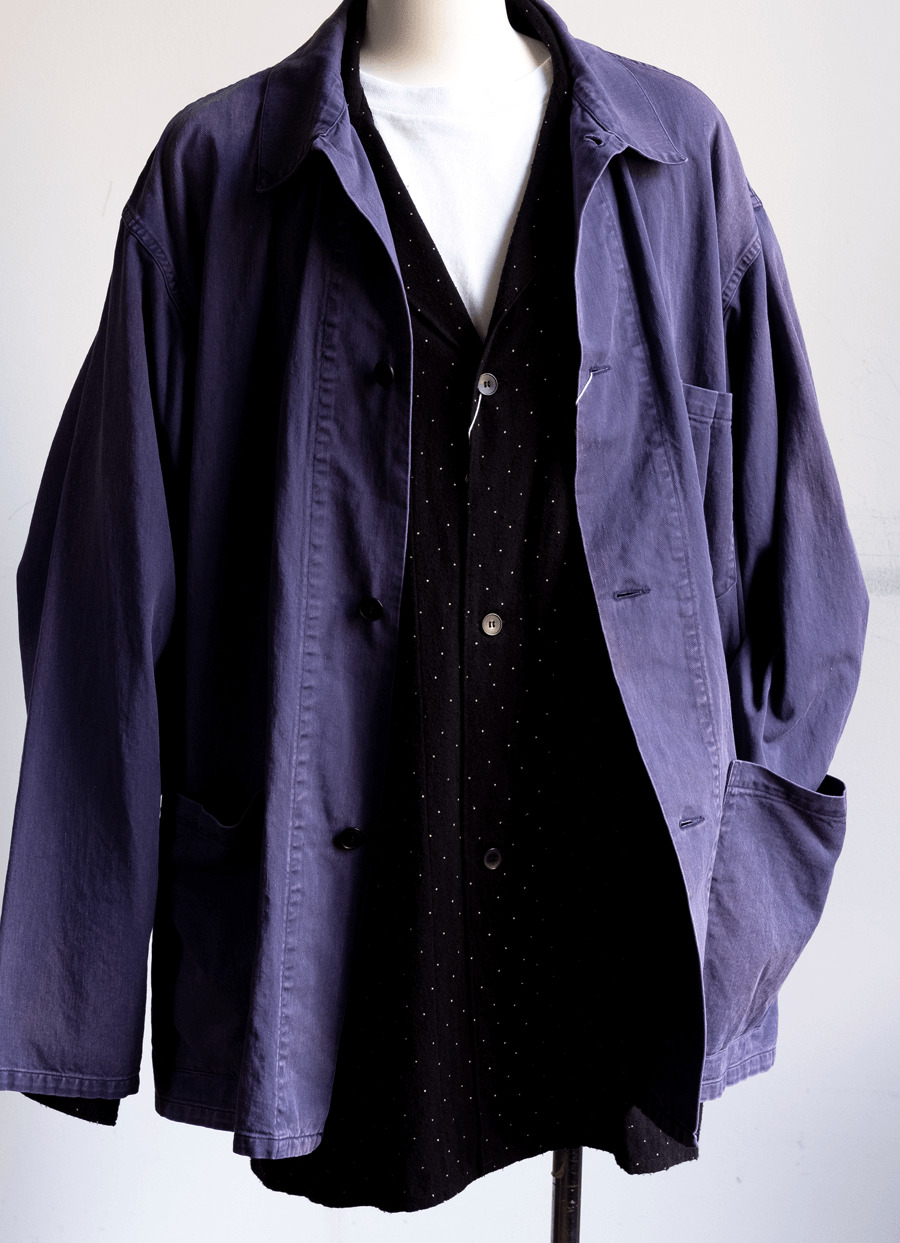 COMOLI シルクノイル シャツジャケット