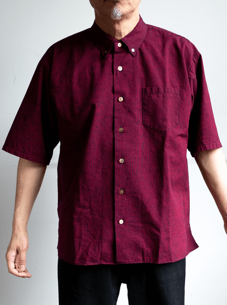 SEUVAS  Stripe B.D Shirt