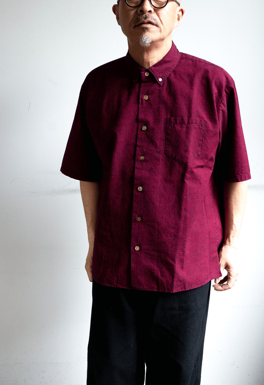 SEUVAS  Stripe B.D Shirt