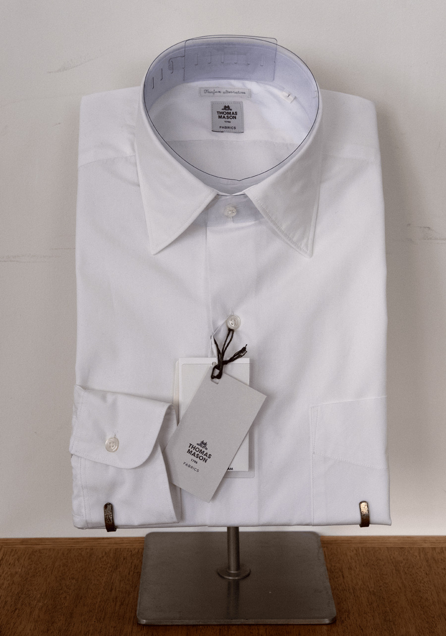 Re-stock!! Fairfax alternative Regular Collar Shirts WHITE