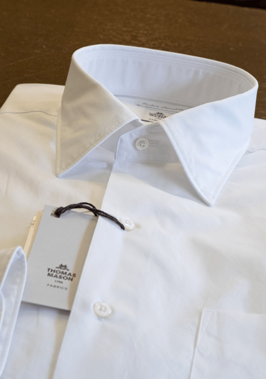 Re-stock!! Fairfax alternative Regular Collar Shirts WHITE