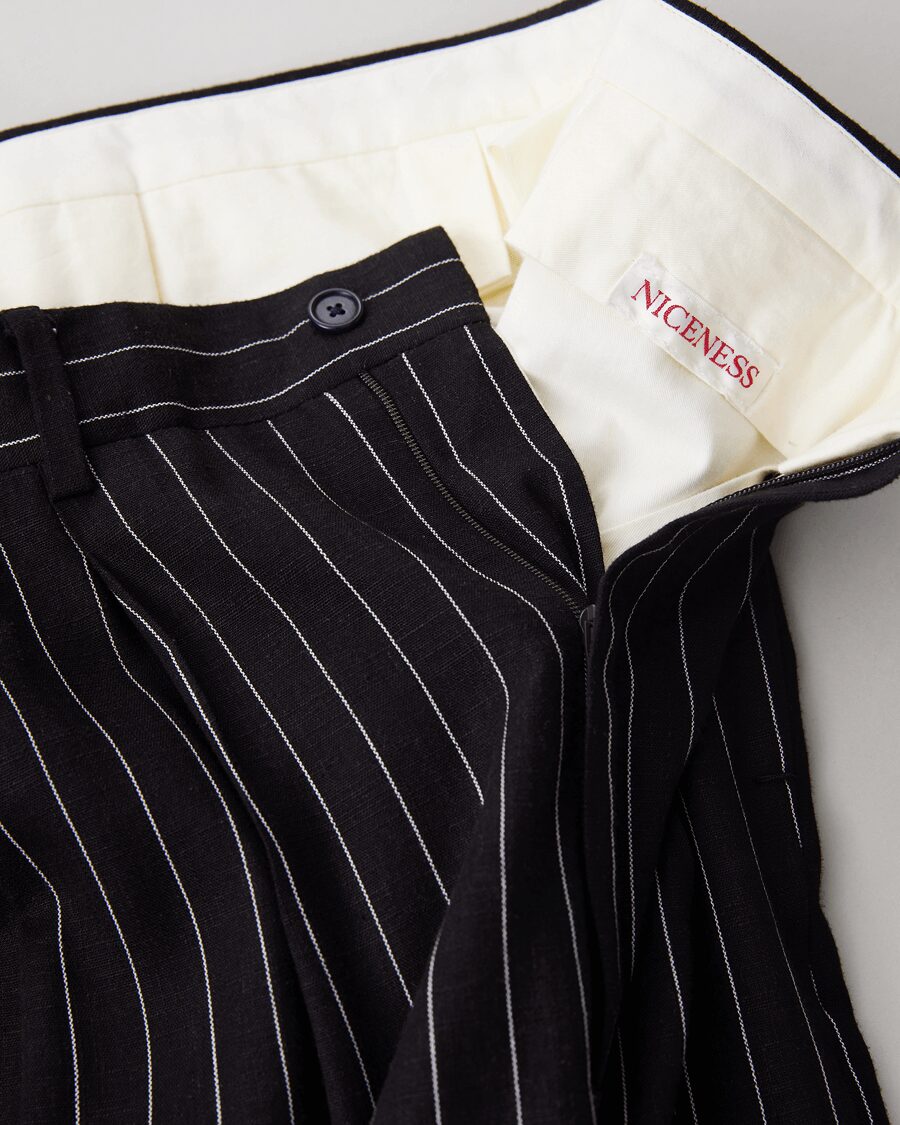 NICENESS　 CS FLYING V TROUSER “FERRETTI”
