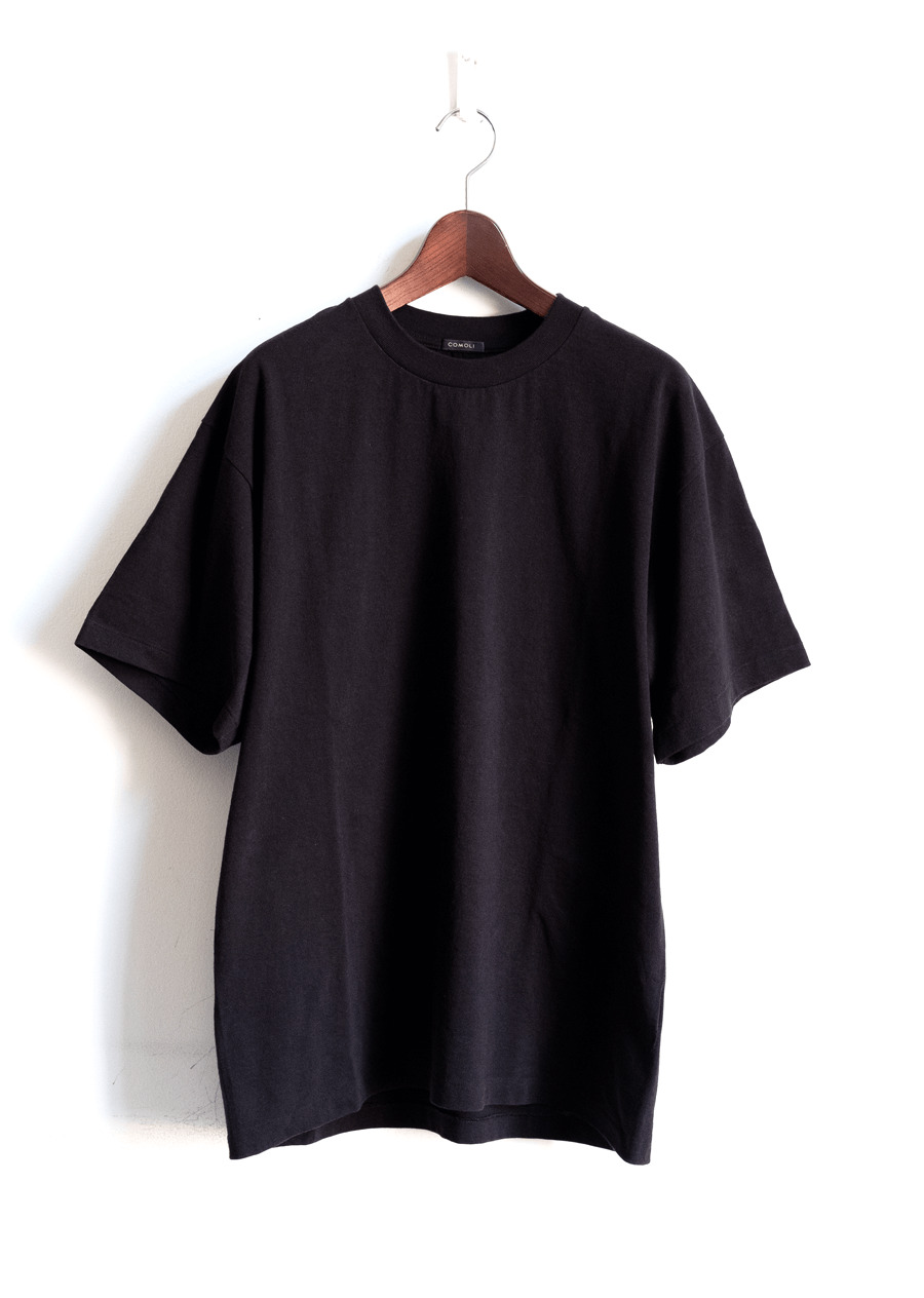 COMOLI　コットンジャージ 半袖Tシャツ