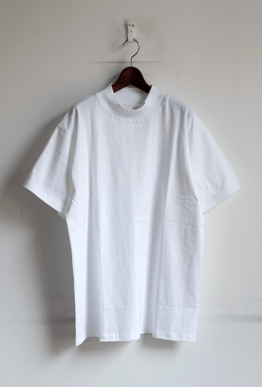 LIFE WEAR　5.5oz Mock Neck Short Sleeve T