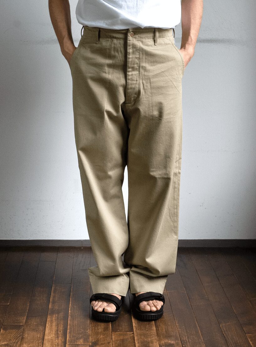 COMOLI KHAKI チノパンツ | 大阪心斎橋のメンズ洋服のセレクト