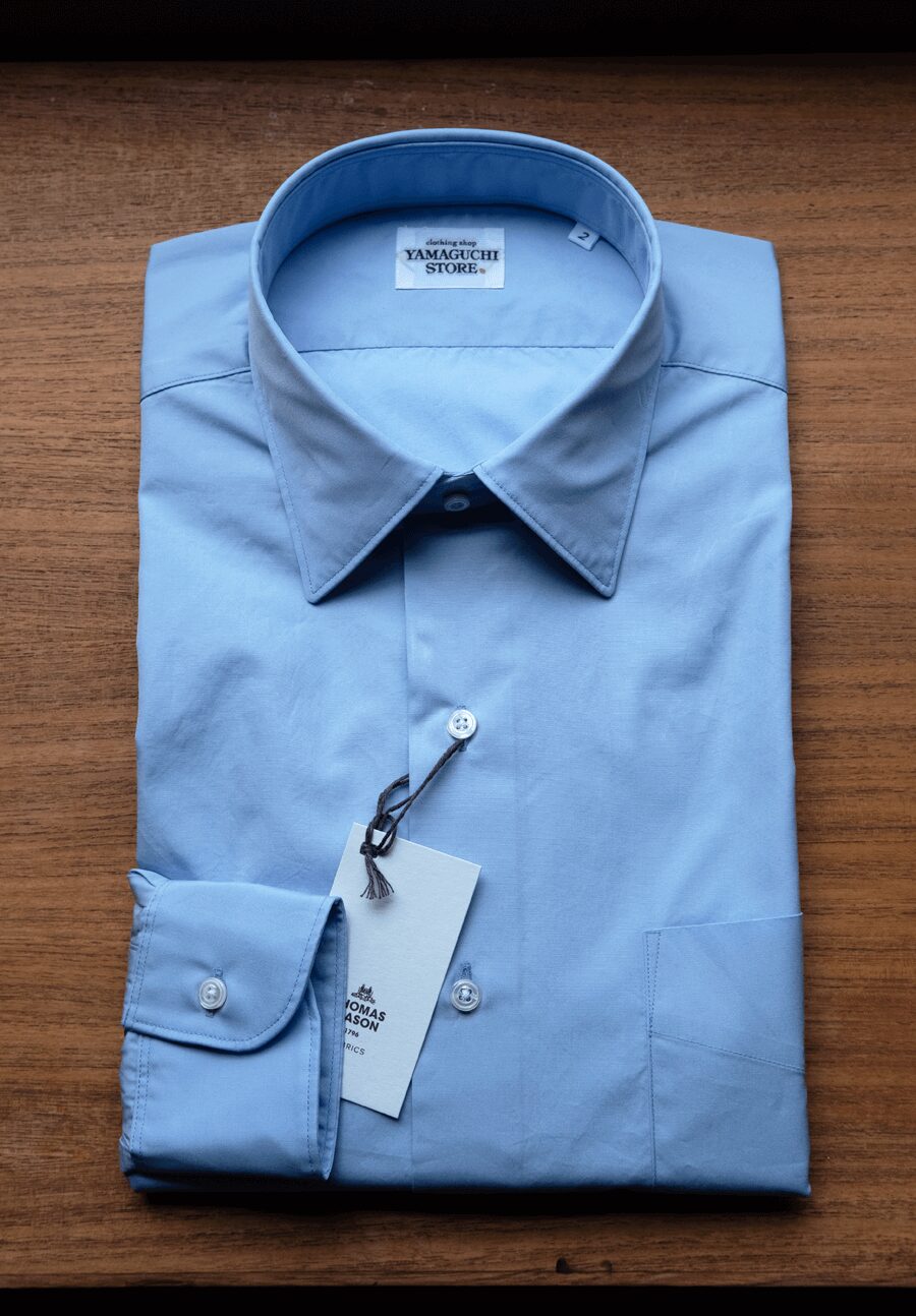 YAMAGUCHI STORE　Broad Regular Collar Shirts