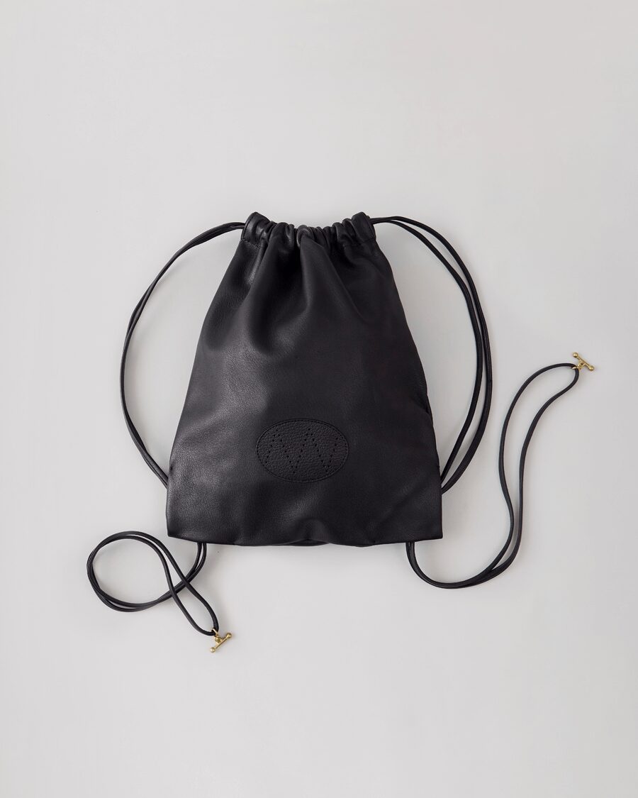 NICENESS　 DEER LEATHER KNAPSACK “FERRETTI”