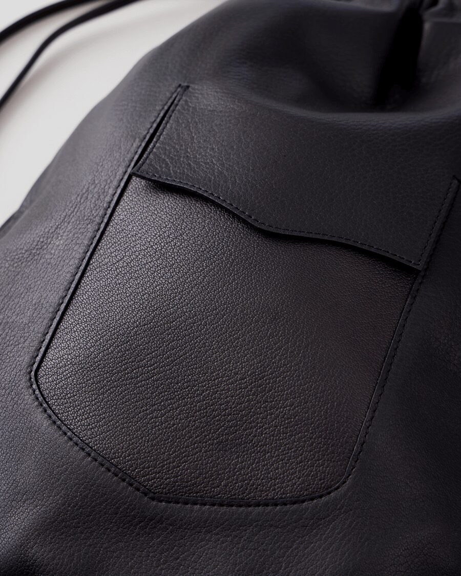 NICENESS　 DEER LEATHER KNAPSACK “FERRETTI”