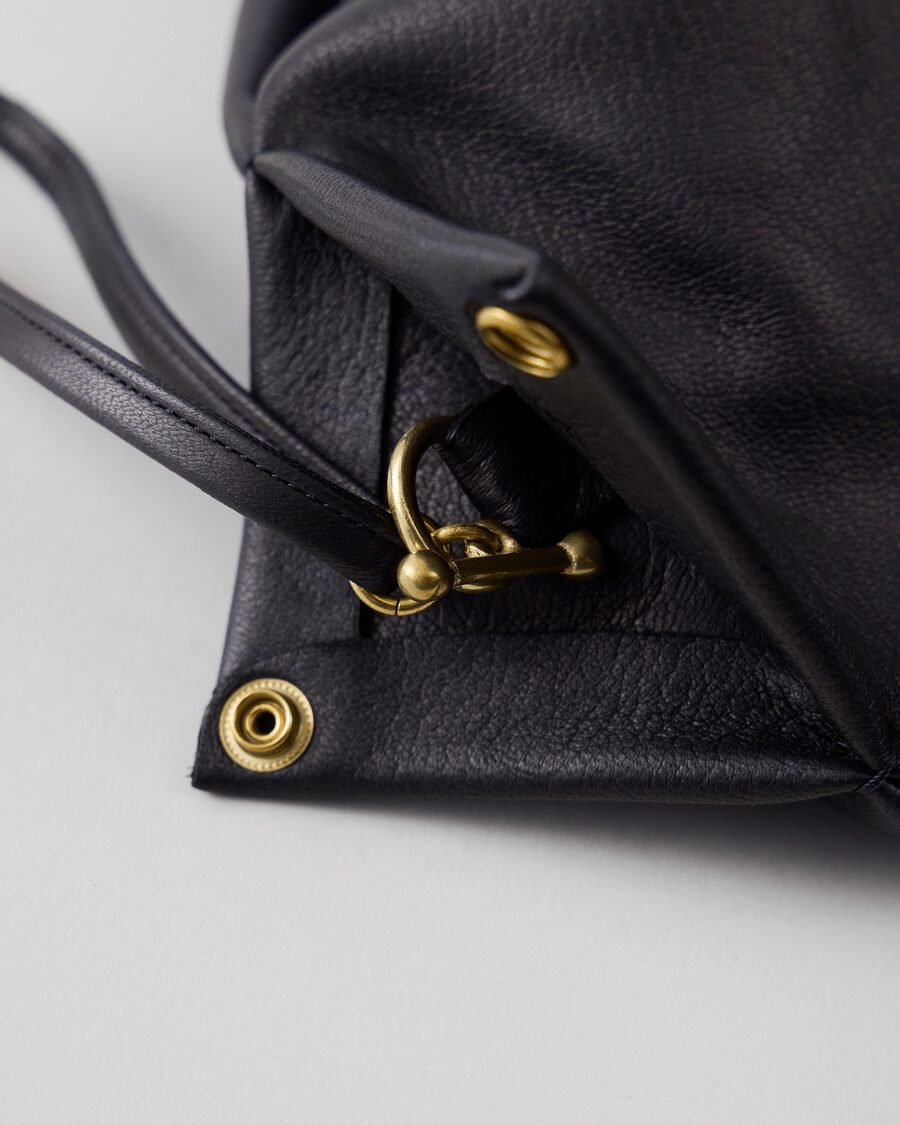 NICENESS　 DEER LEATHER KNAPSACK “FERRETTI”
