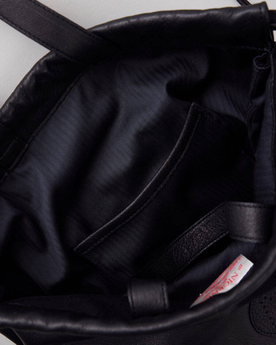 NICENESS　 DEER LEATHER KNAPSACK “FERRETTI”