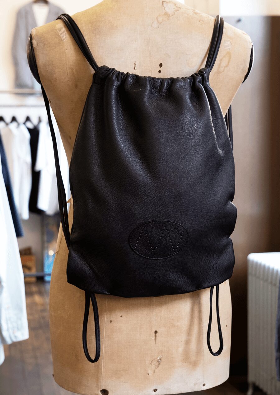 NICENESS DEER LEATHER KNAPSACK “FERRETTI” | 大阪心斎橋の