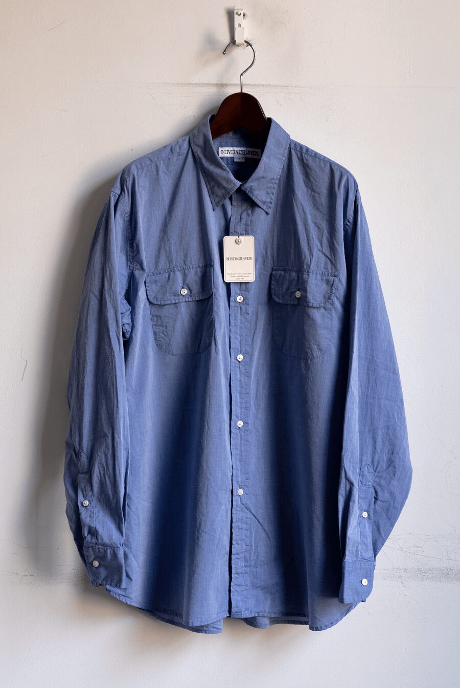 INDIVIDUALIZED SHIRTS　Dress Chambray 2poc Work Shirt