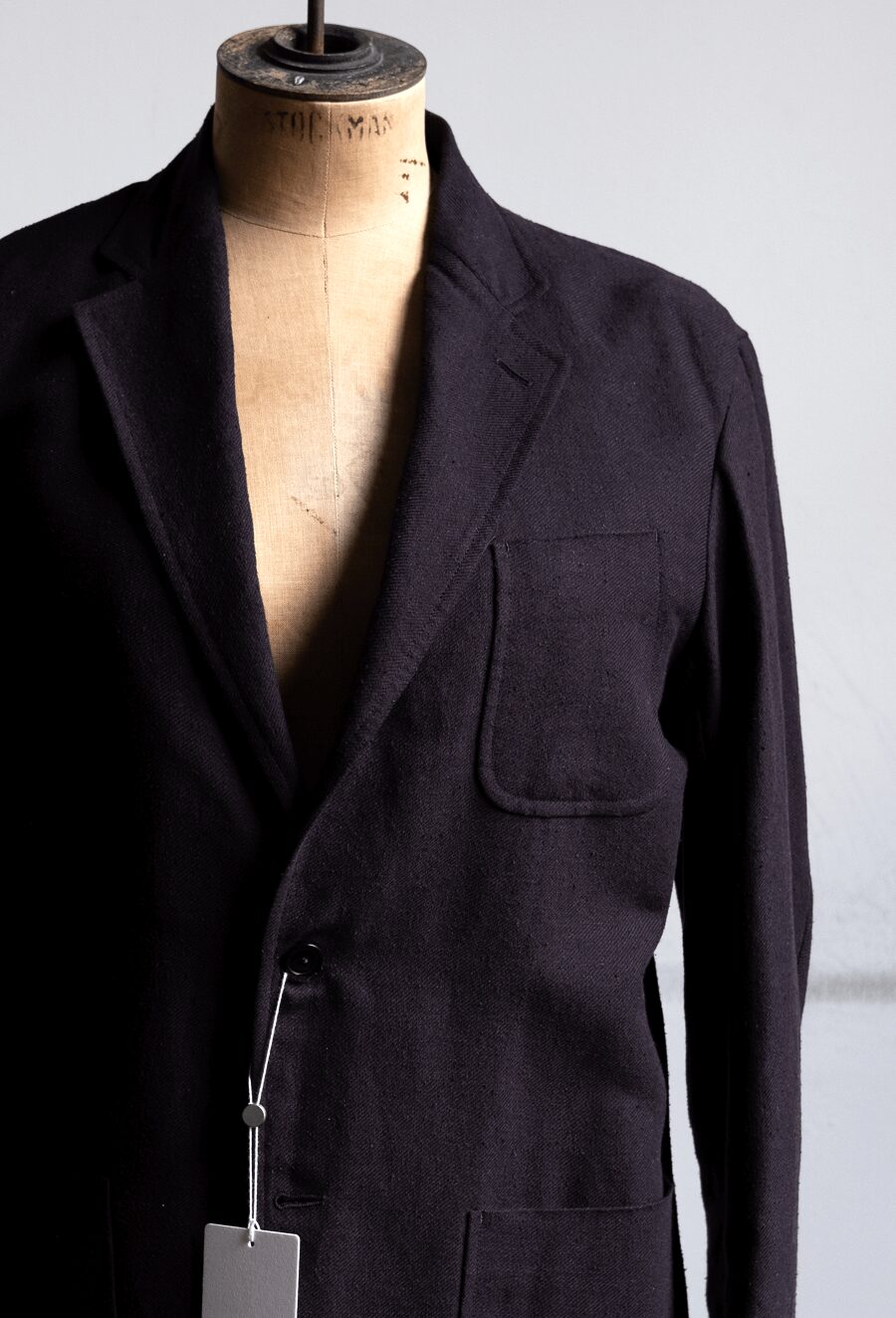 COMOLI　SILK LINEN 3B JACKET