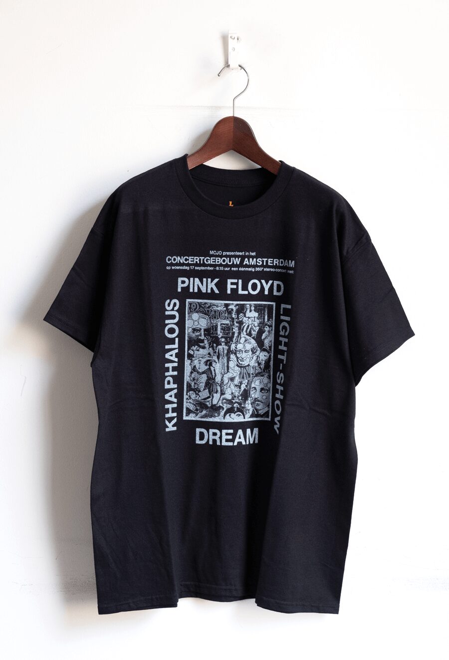 BLUESCENTRIC　PINK FLOYD AMSTERDAM T-shirt