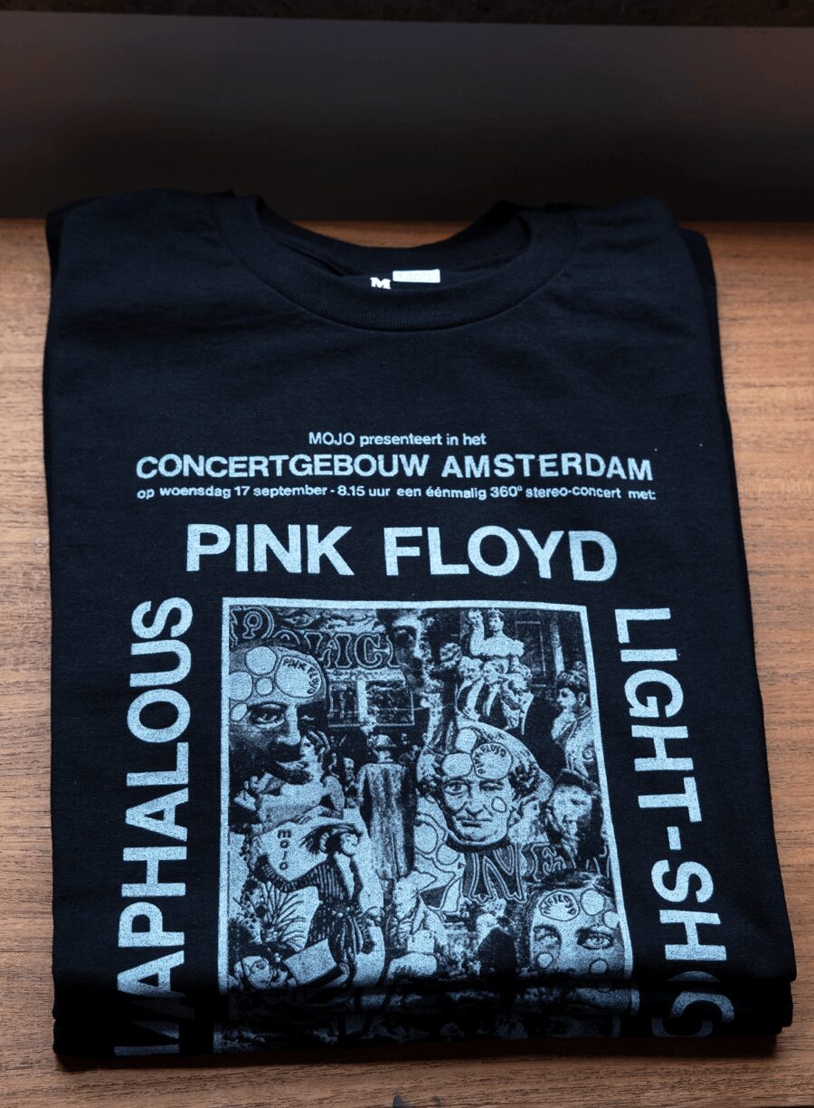 BLUESCENTRIC　PINK FLOYD AMSTERDAM T-shirt