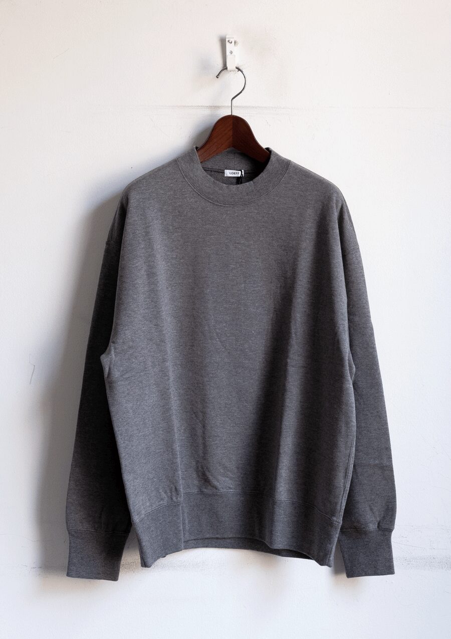 LOEFF　COTTON SWEAT PULL OVER