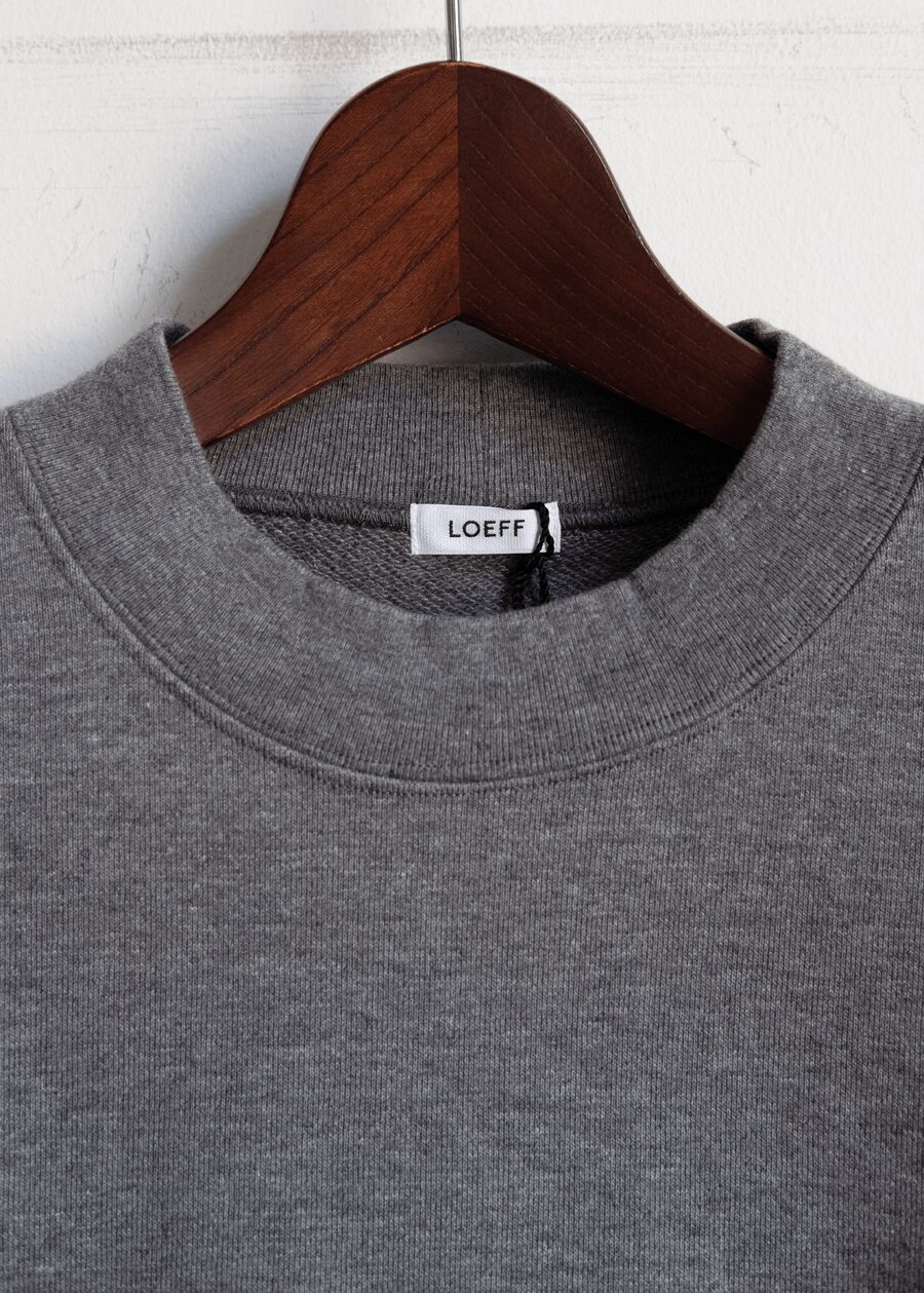 LOEFF　COTTON SWEAT PULL OVER