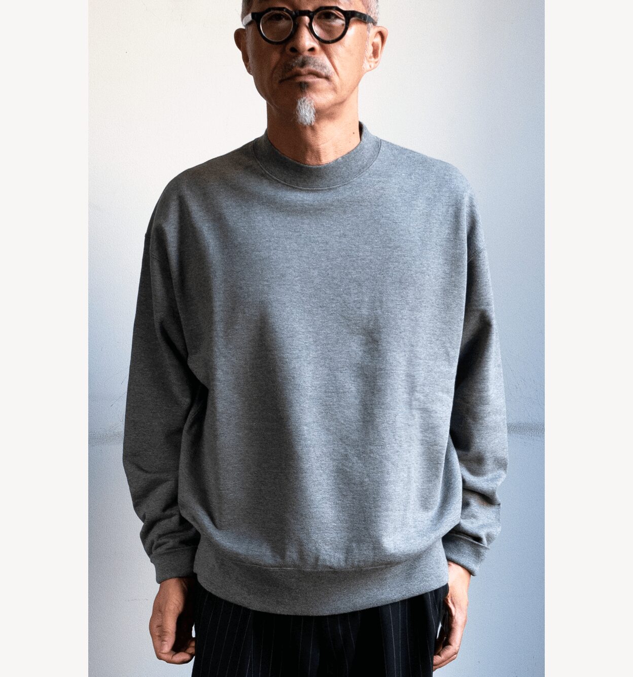 LOEFF　COTTON SWEAT PULL OVER