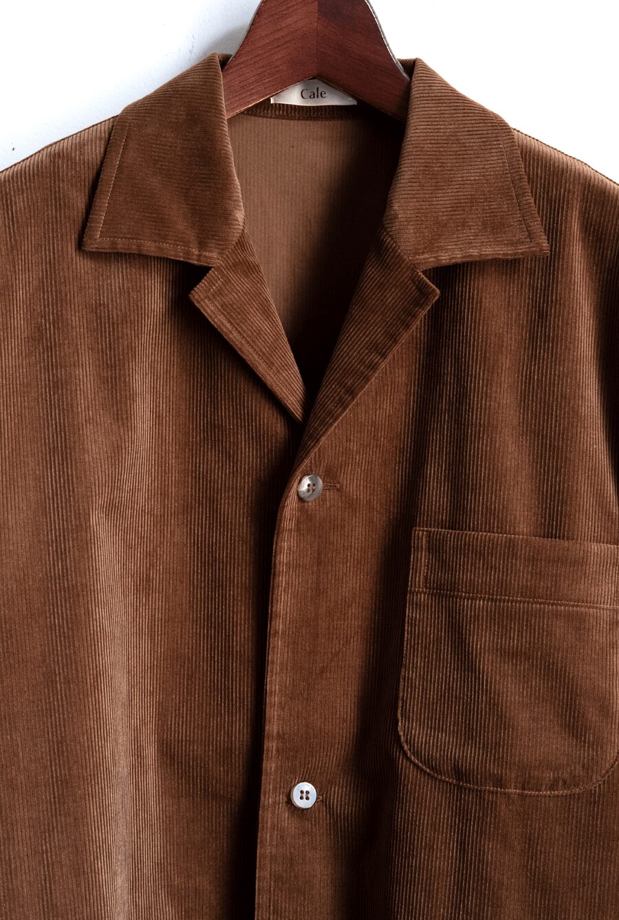 Cale　Corduroy Shirt Jacket