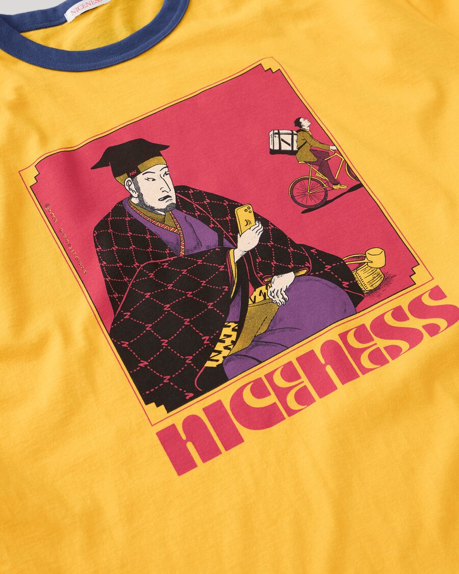 NICENESS　RINGER TEE “ATHENA”