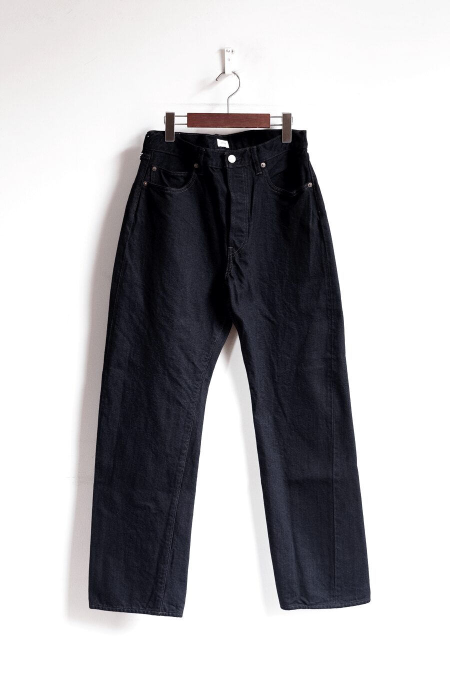 CIOTA　Straight 5 Pocket Pants Black（One Wash）