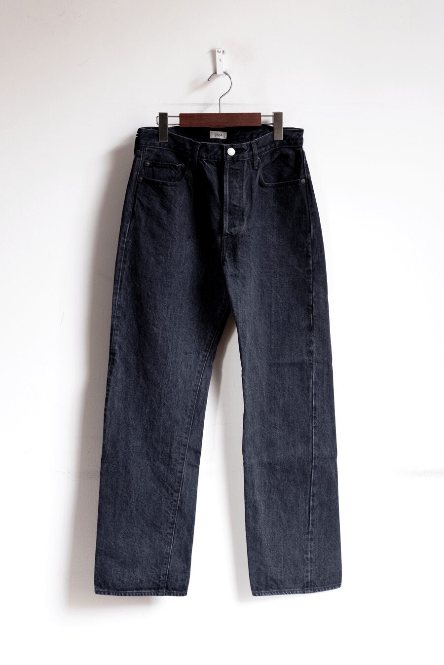 CIOTA　Straight 5 Pocket Pants Meduim Black