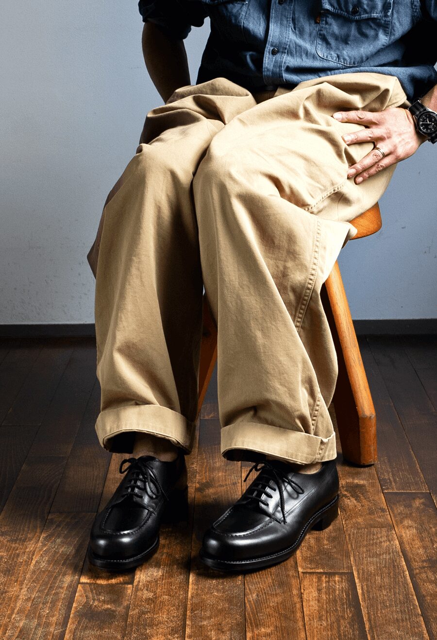 RENDO　APRON FRONT DERBY