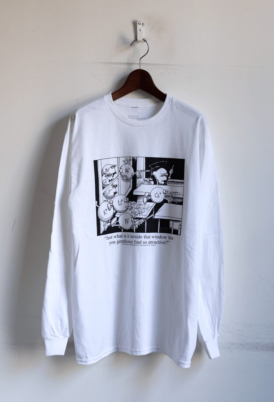 Cotton Expressions　OPPOSITES ATTRACT LONG SLEEVE T