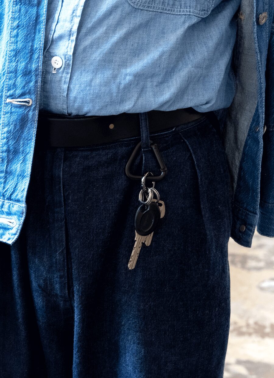 liso　MILITARY PARTS KEY RING