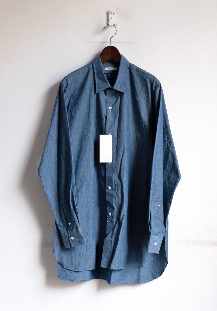 HEUGN　SHRIT023 “James” Chambray