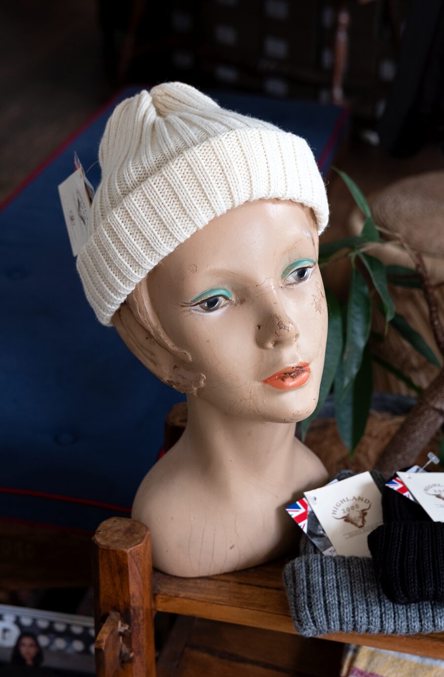HIGHLAND 2000　Brutish Wool 2×1 Rib Bobby Cap