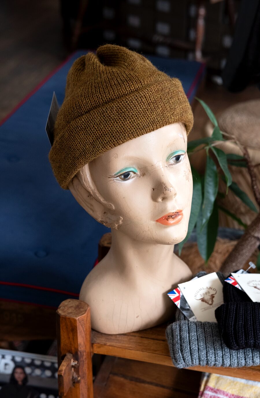 HIGHLAND 2000　Brutish Wool  Bobby Cap