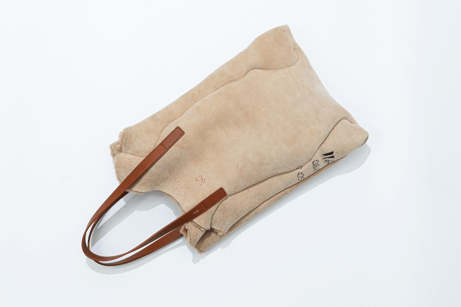 HAAL　PREMITIVE TOTE BAG -MOUTON-