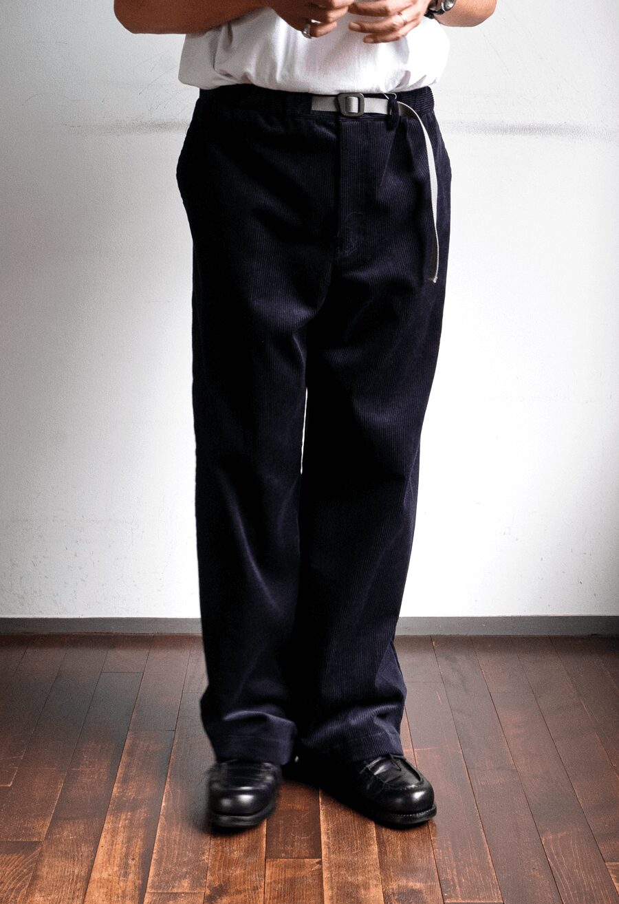 soglia　Cotton Dyed Corduroy Easy Pants