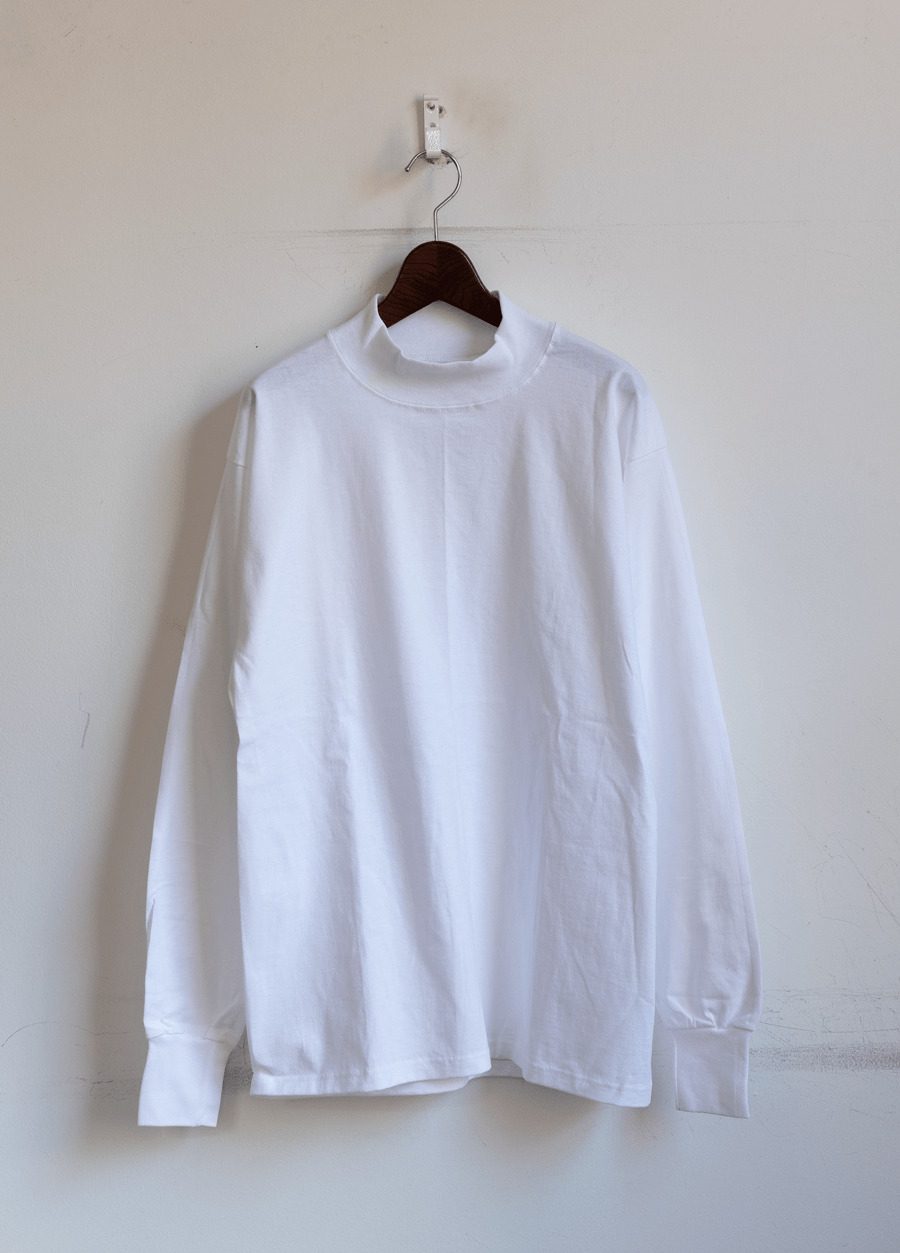 LIFE WEAR　5.5oz Mockneck Long Sleeve T