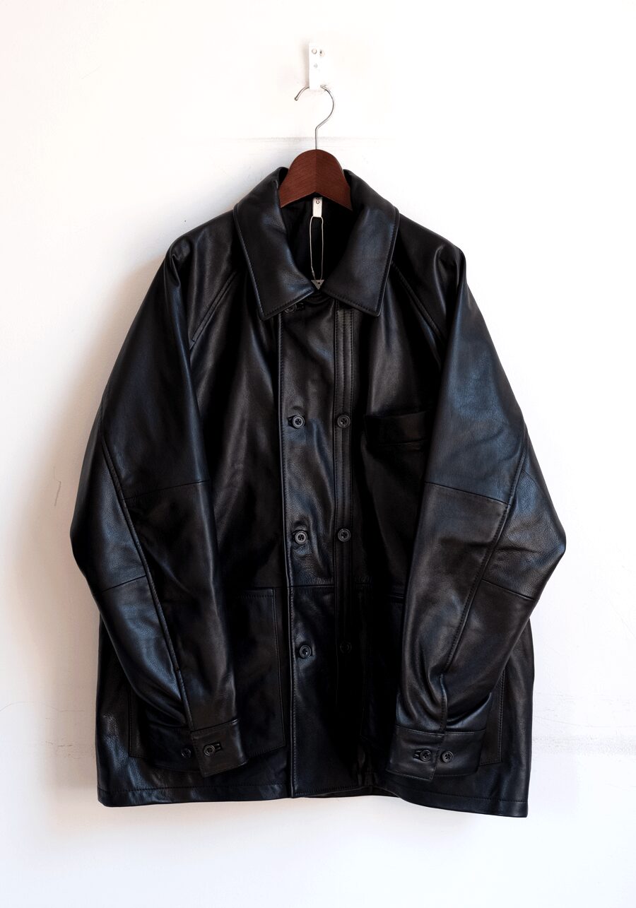 CCU　COW SKIN “L.C” COVERALL SHIRT