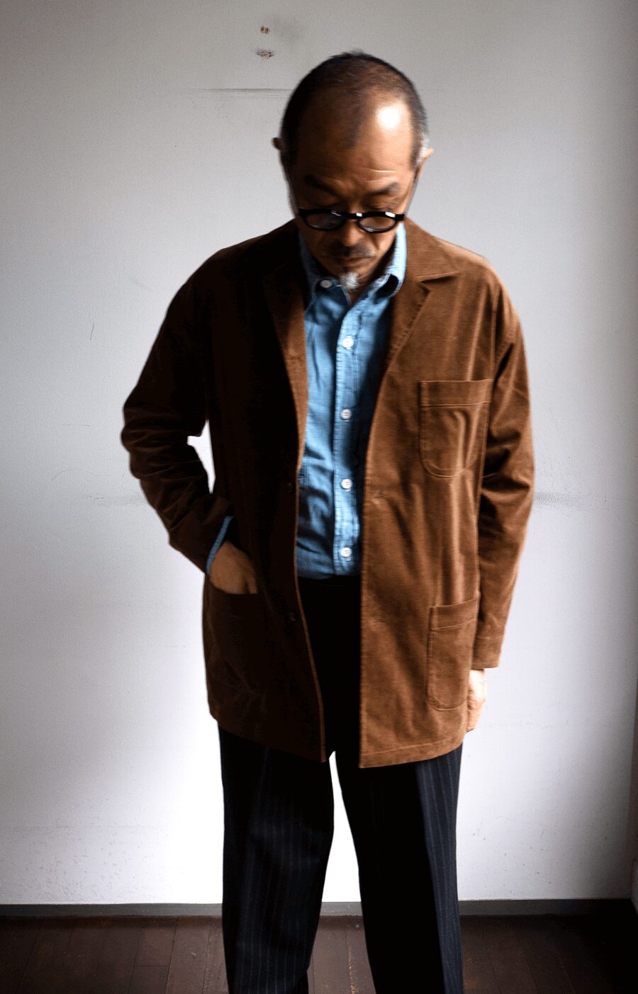 Re-arrival!! Cale　Corduroy Shirt Jacket