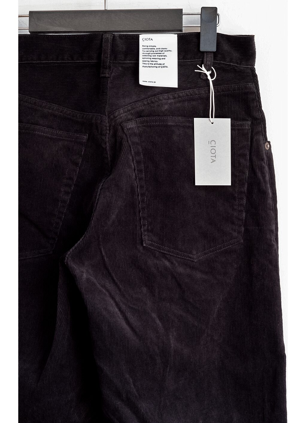 CIOTA　Baggy 5 Pocket Corduroy Pants