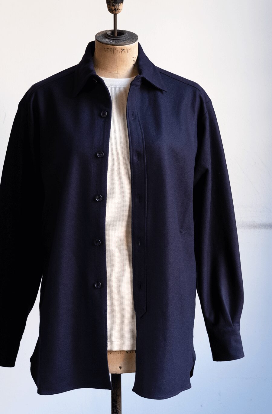 1205　Wool Flannel CPO Shirts “STEFFEN”