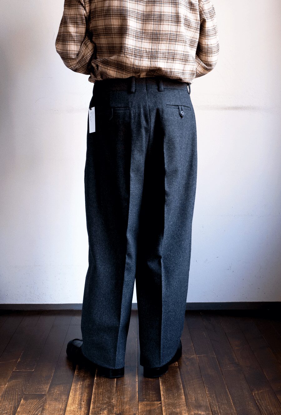 1205　Wool Nylon Trousers “KTISTEN”
