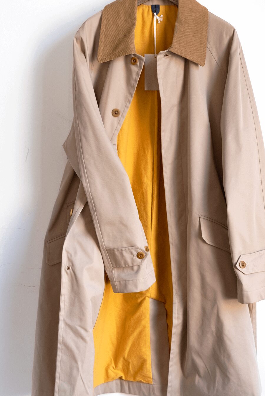 ts(s)　Cotton “SOLOTEX” Polyester Twill Cloth Raglan Sleeve Coat