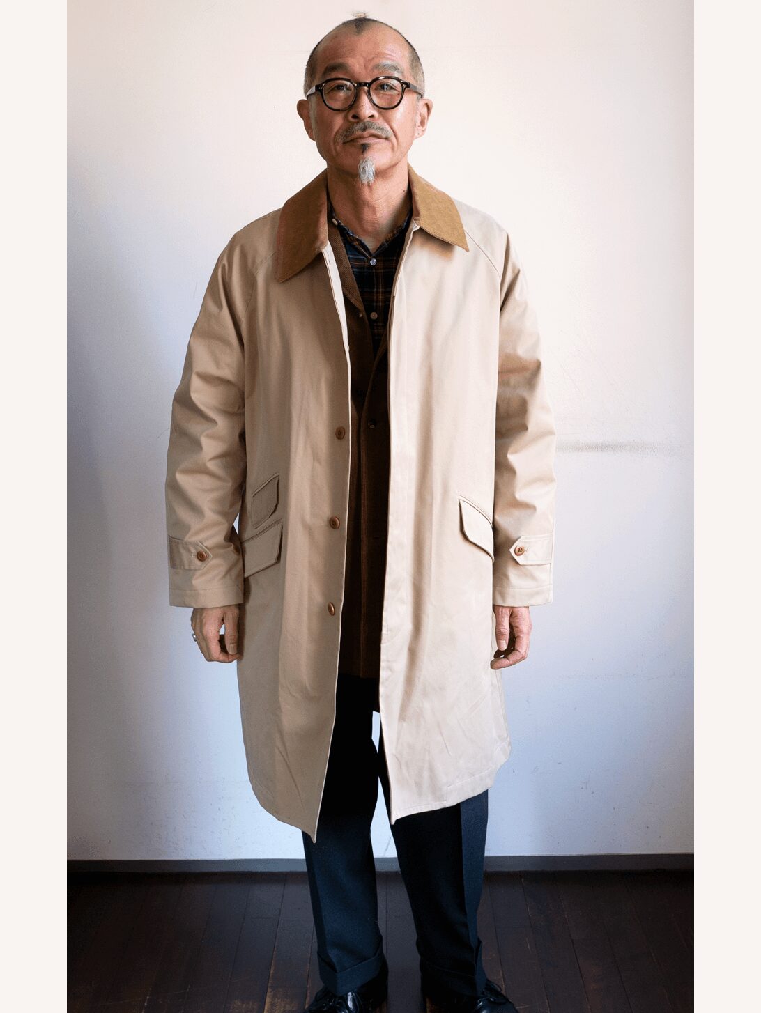 ts(s)　Cotton “SOLOTEX” Polyester Twill Cloth Raglan Sleeve Coat