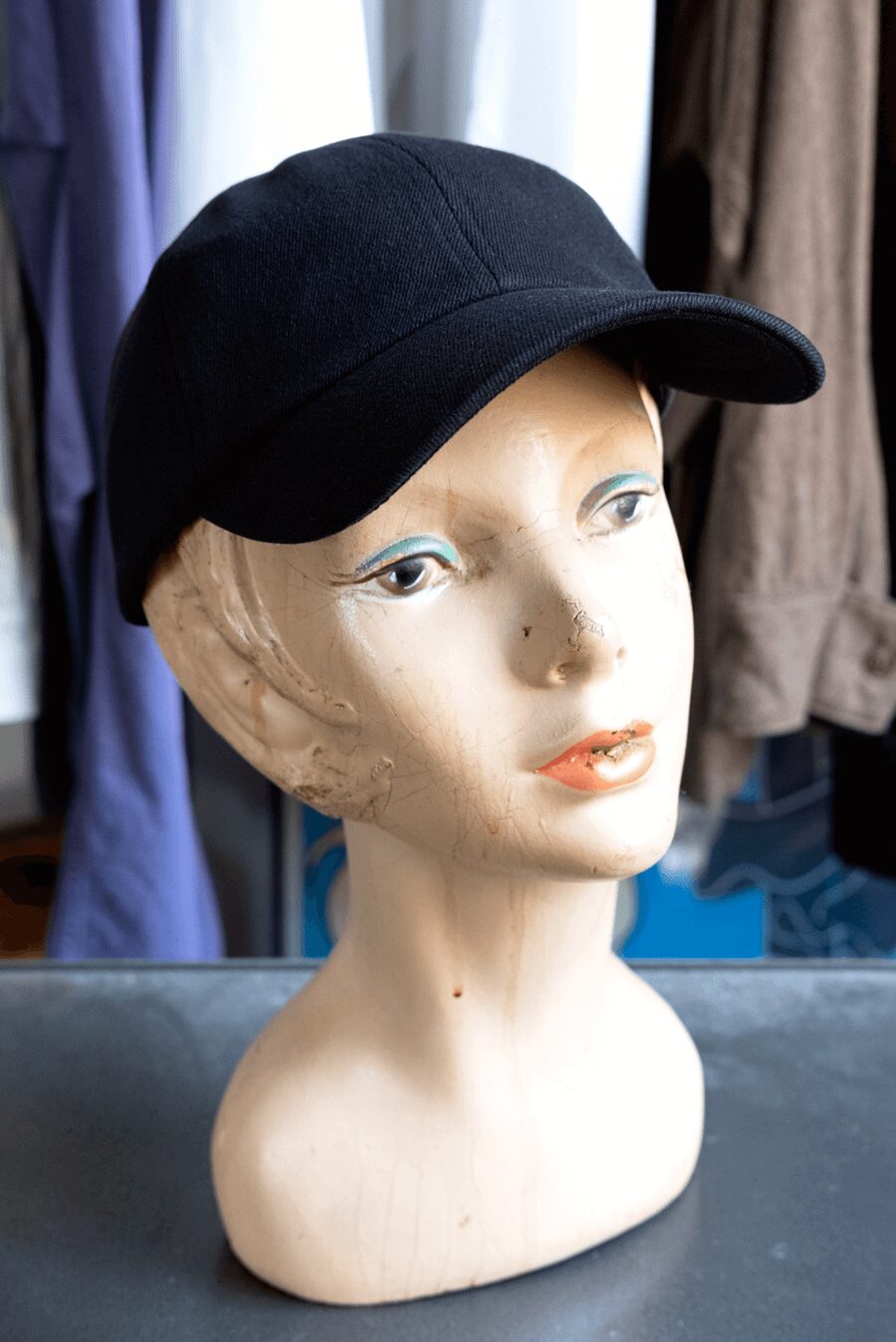 MATURE HA._MIL　Trainer Cap Cotton Wool