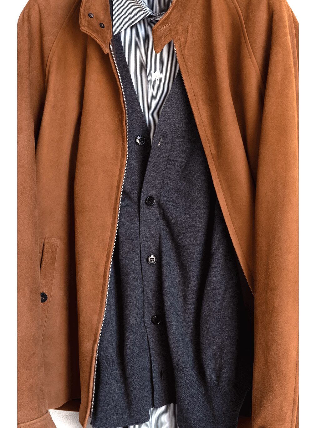 Renocntrant　COTTON CASHMERE NYLON CARDIGAN