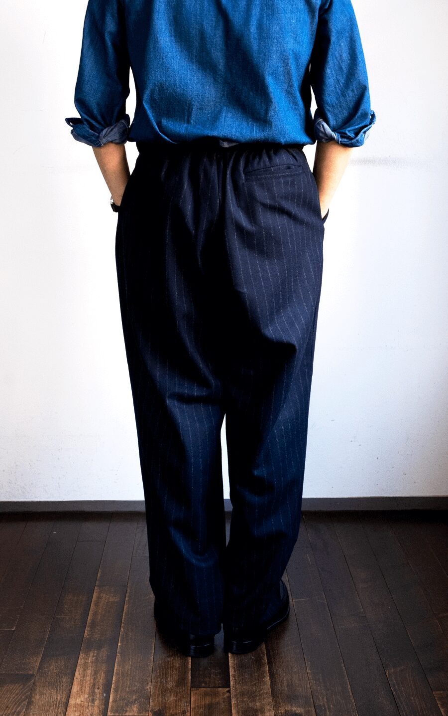 HEUGN　Wide Stripe Pant “Cooper”