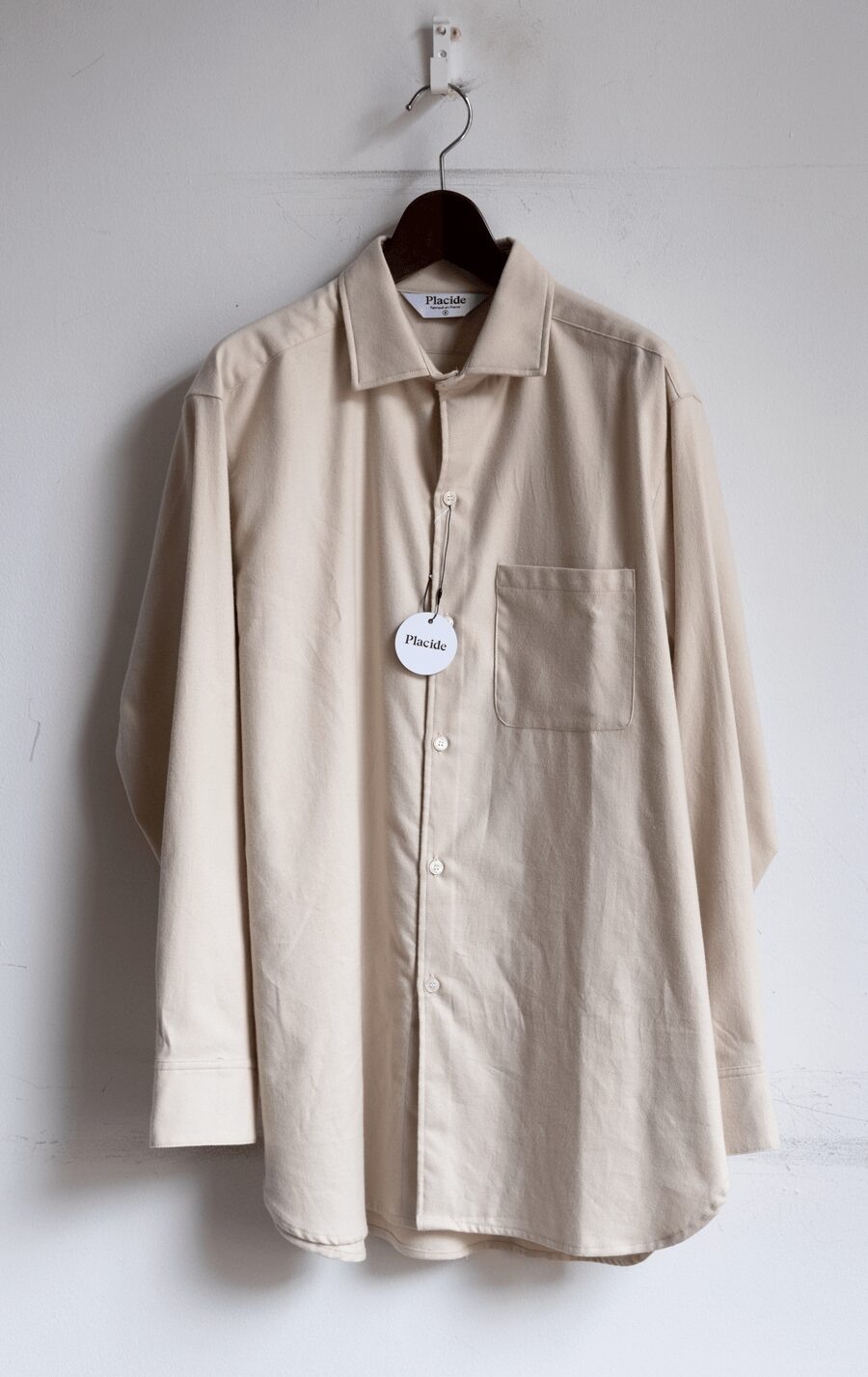 Placide　Cotton Flannel Classic Shirt