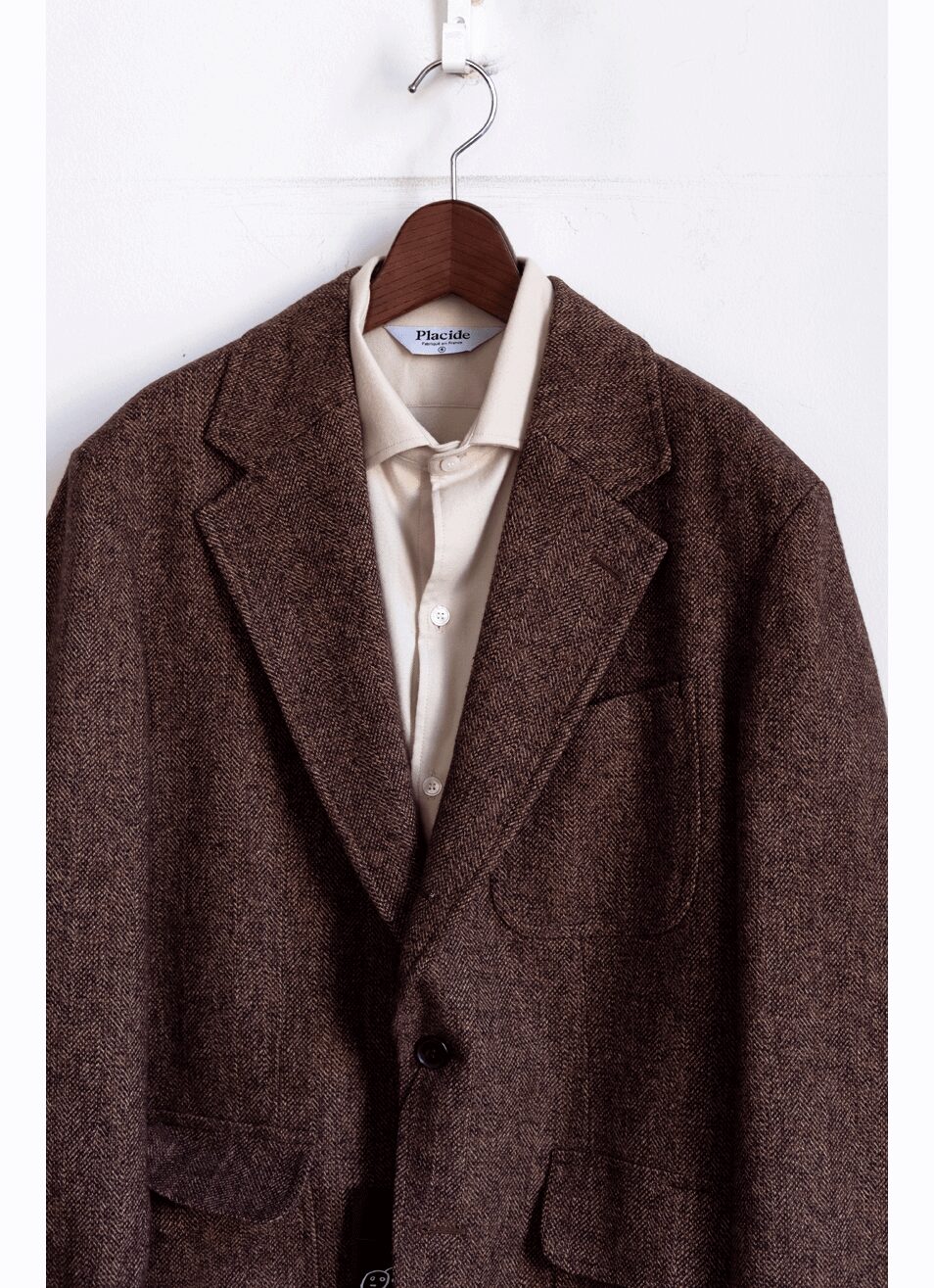 Placide　Cotton Flannel Classic Shirt