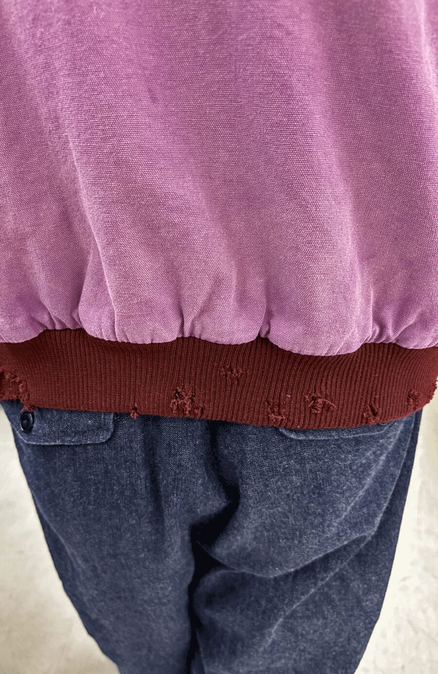 THE MAGUEY　DAMAGE WORK HOODIE