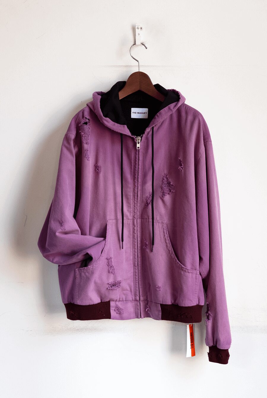 THE MAGUEY　DAMAGE WORK HOODIE